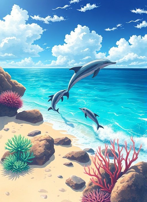 Al漫剧黄 - 海边的夏日奇遇